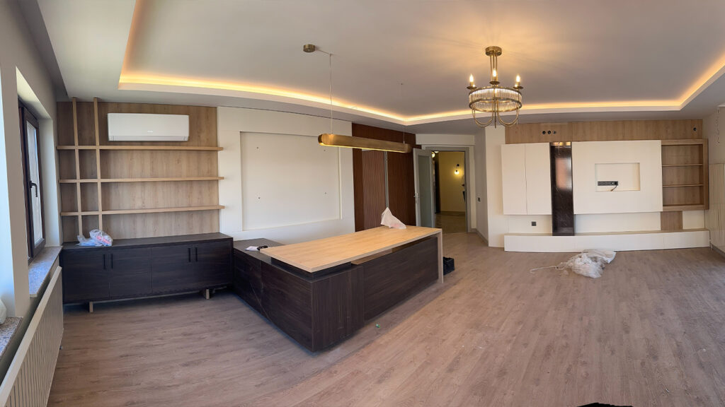 Onur Topçu Klinik Ankara iç mimari tasarım projesi