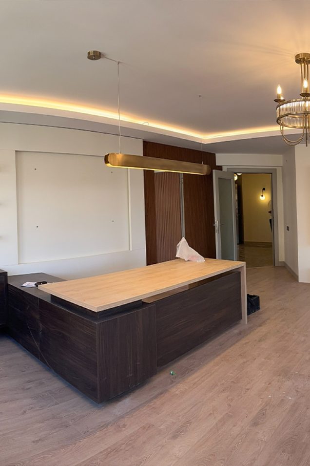 Onur Topçu Klinik Ankara iç mimari tasarım projesi