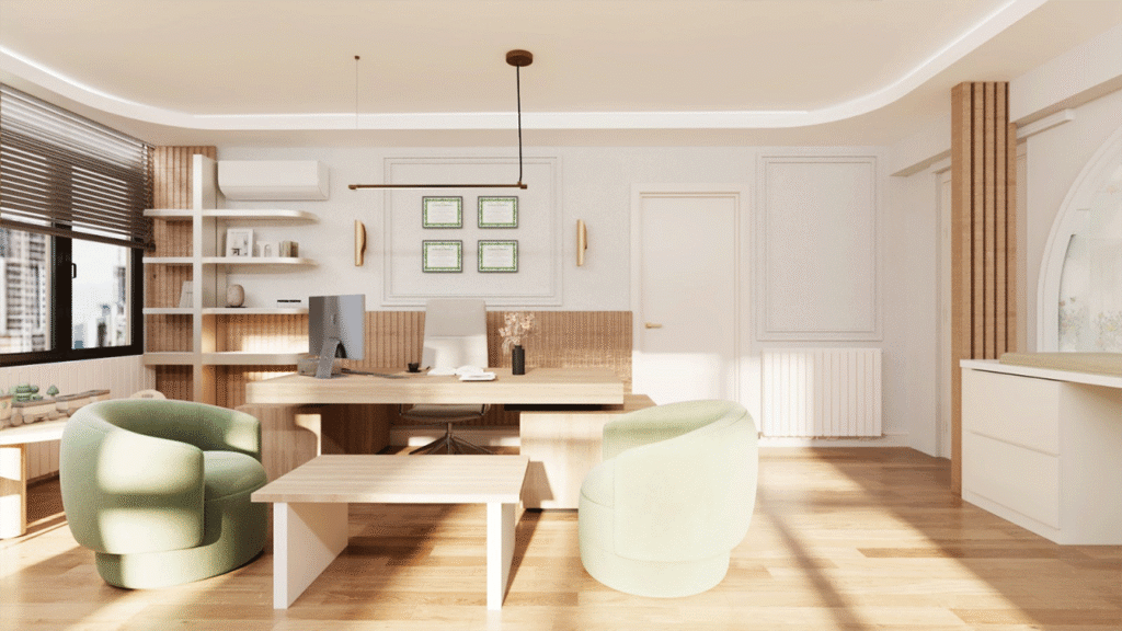 Seda Topçu Ankara iç mimari tasarım projesi - 3E Studio Mimarlık