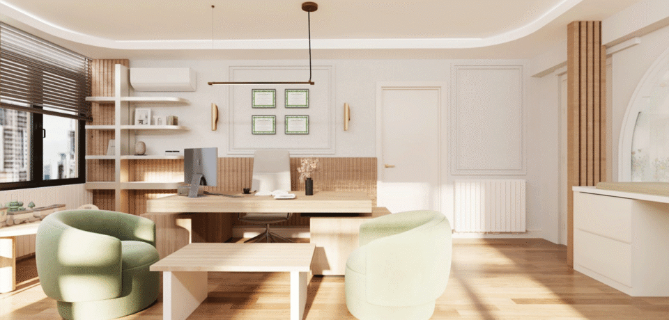 Seda Topçu Ankara iç mimari tasarım projesi - 3E Studio Mimarlık